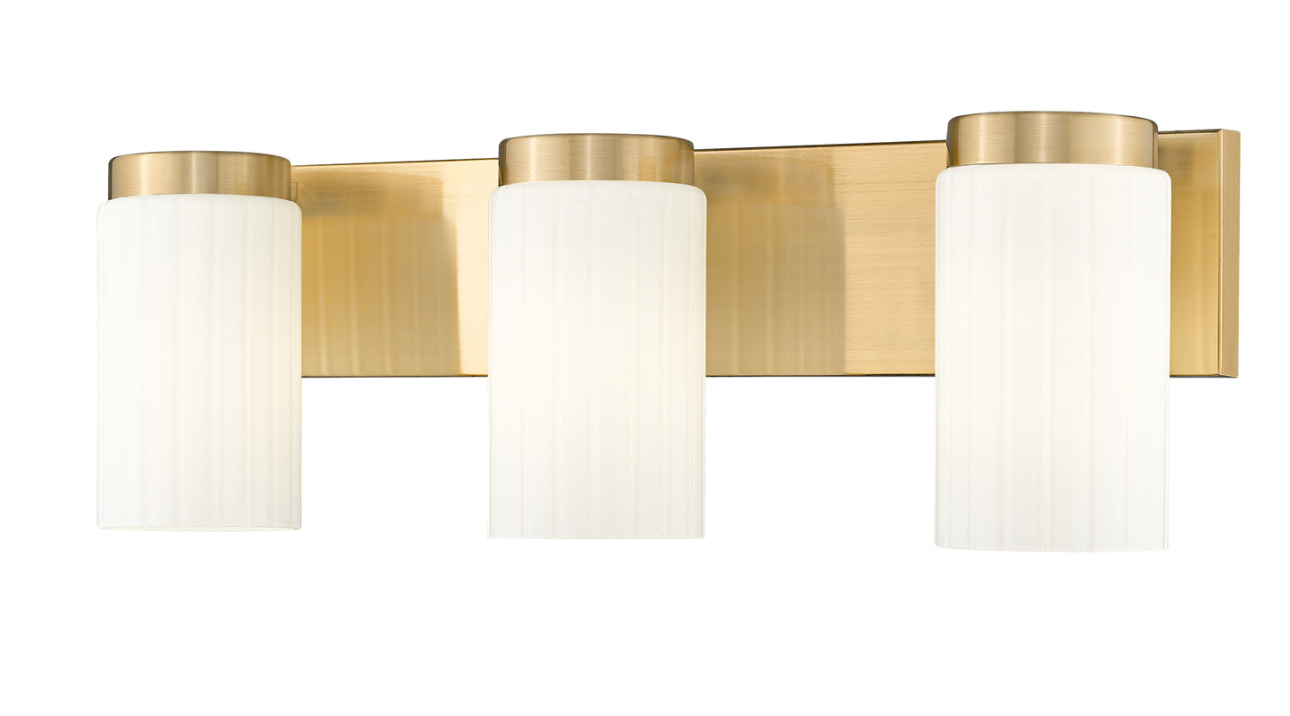 746-3V-LG - Burk 3 Light 22" Vanity - Luxe Gold