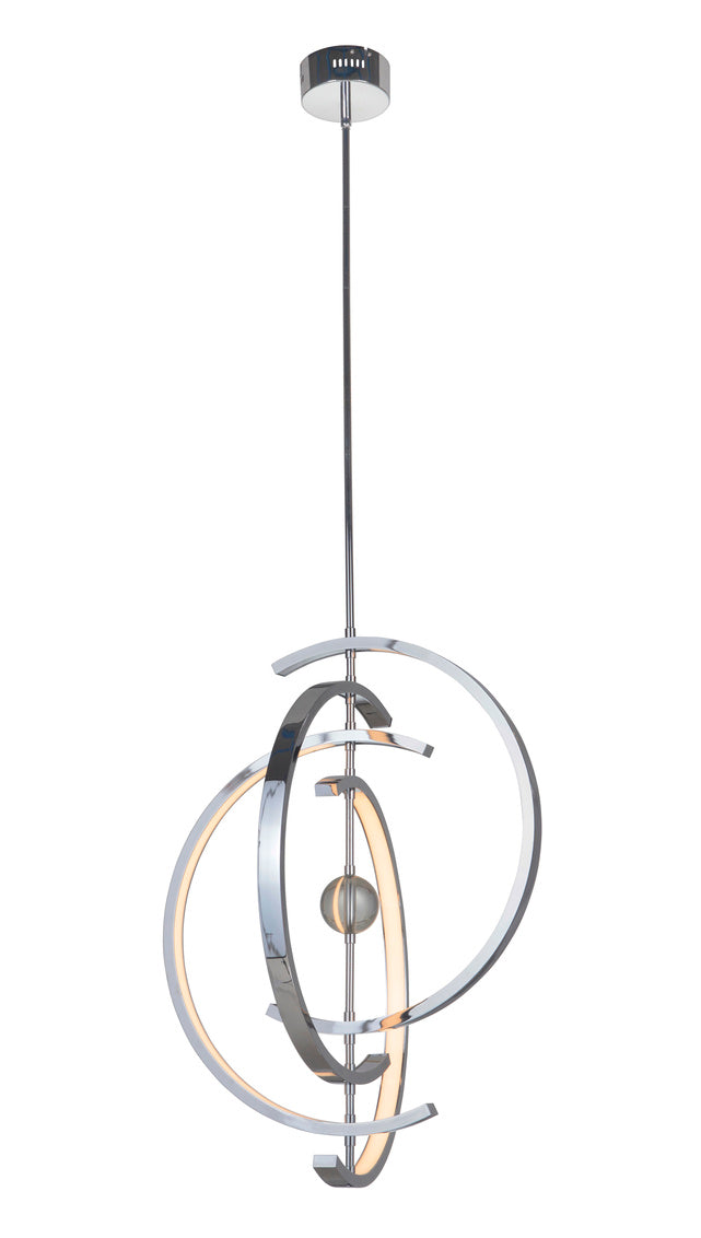 42722-CH-LED - Anillo 4 Light 21" Wide Pendant - Chrome