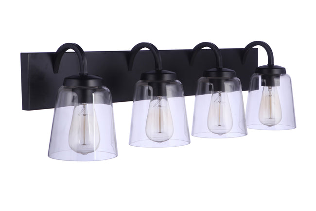 16331FB4 - Elsa 4 Light 31" Wide Vanity Light - Flat Black