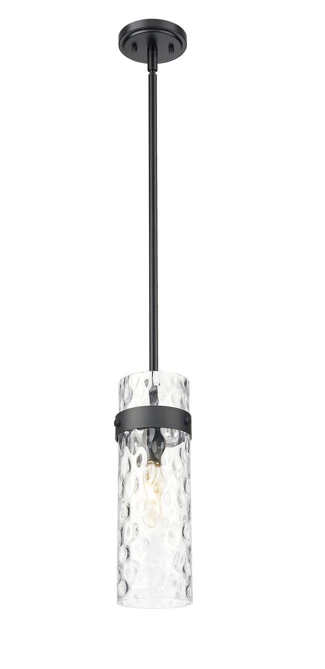 7002P5-ROD-MB - Fontaine 1 Light 6" Pendant - Matte Black