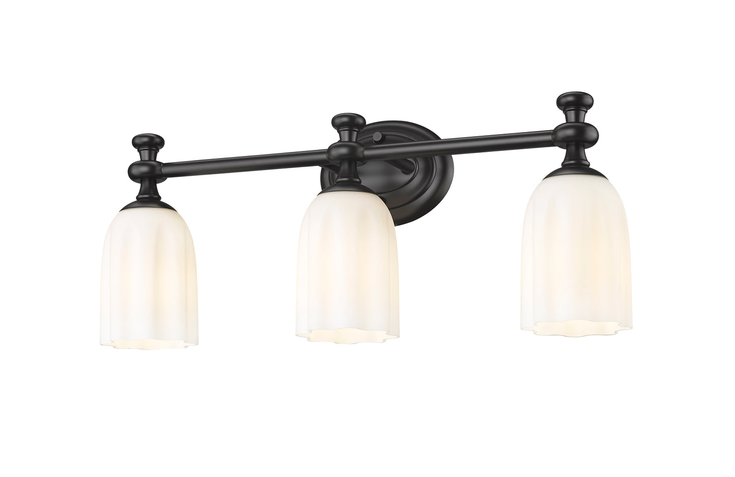 1102-3V-MB - Orion 3 Light 22" Vanity - Matte Black