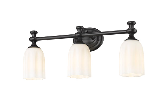 1102-3V-MB - Orion 3 Light 22" Vanity - Matte Black