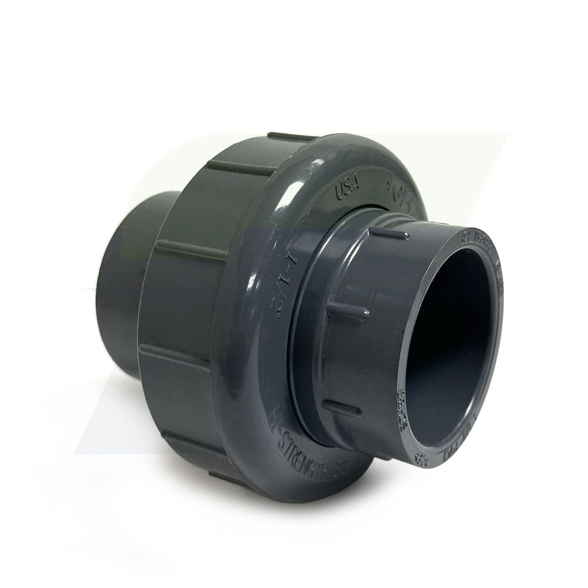 857-015 - 1-1/2" Schedule 80 PVC Union - Socket x Socket