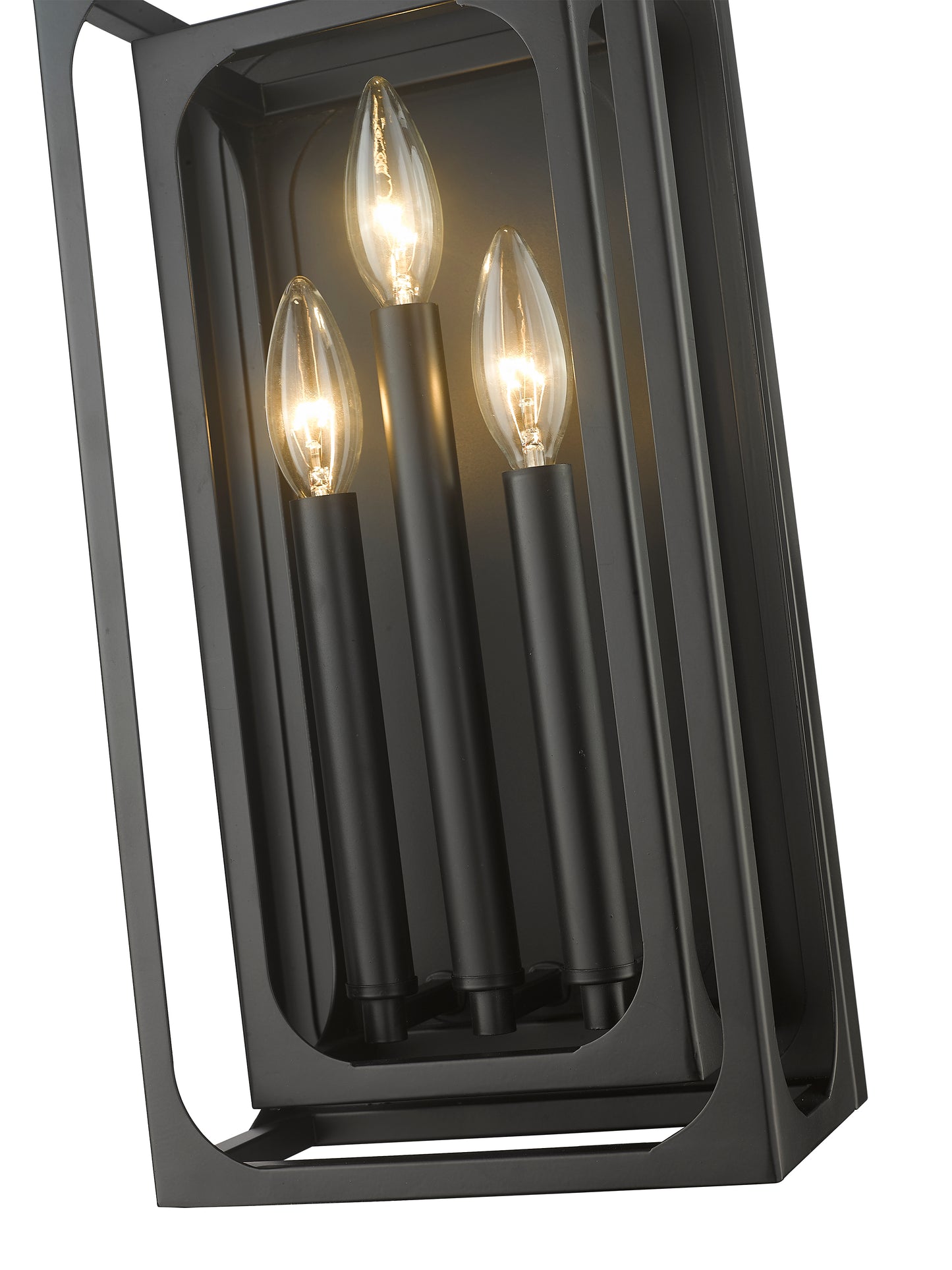 3038-3S-MB - Easton 3 Light Wall 16" Sconce - Matte Black