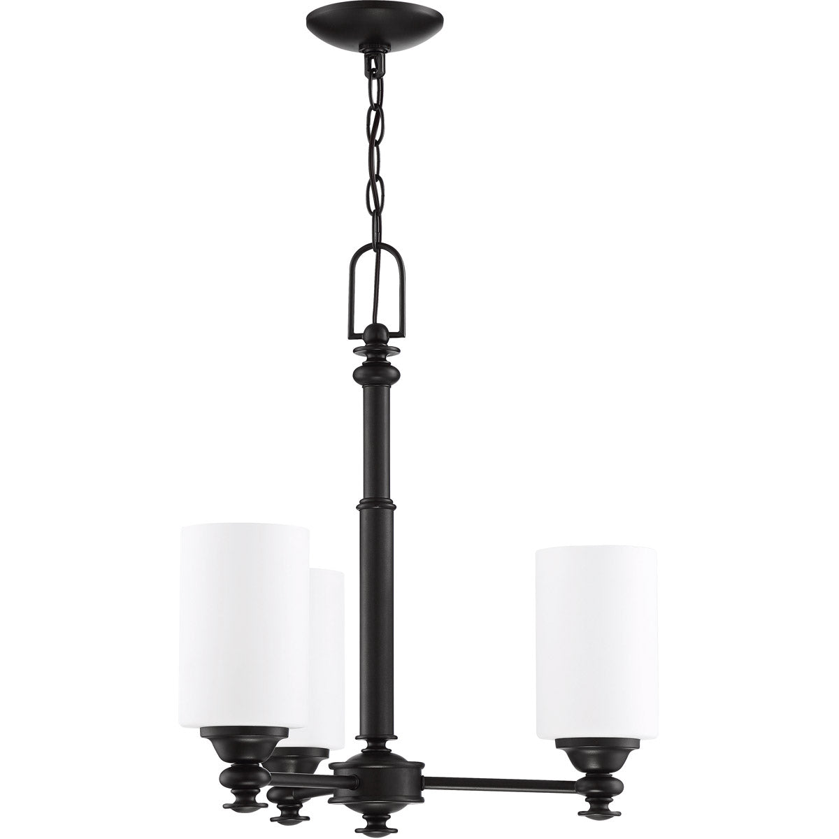 49823-ESP - Dardyn 3 Light 20" Wide Chandelier - Espresso