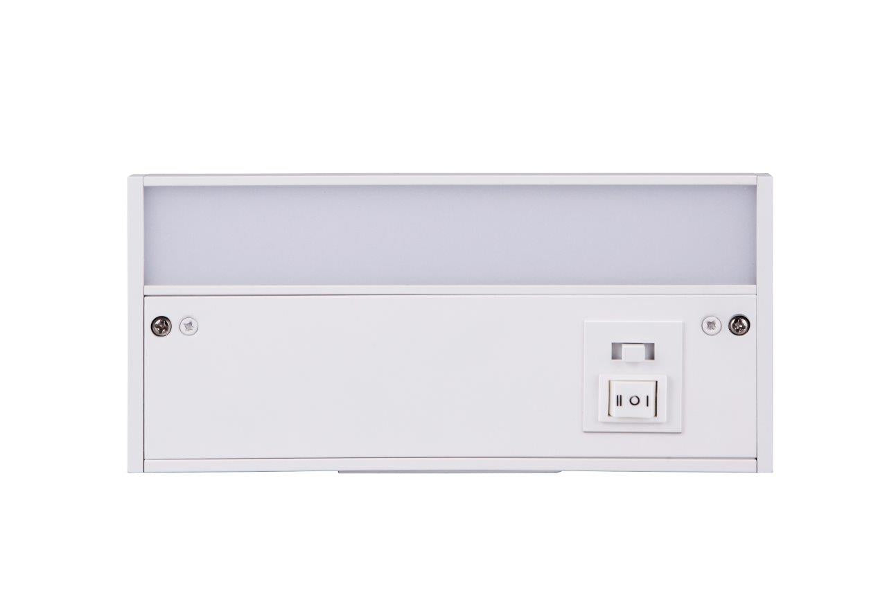 CUC3008-W-LED - 3CCT Under Cabinet Light Bars 1 Light 3.63" Wide Under Cabinet Light Bar - White