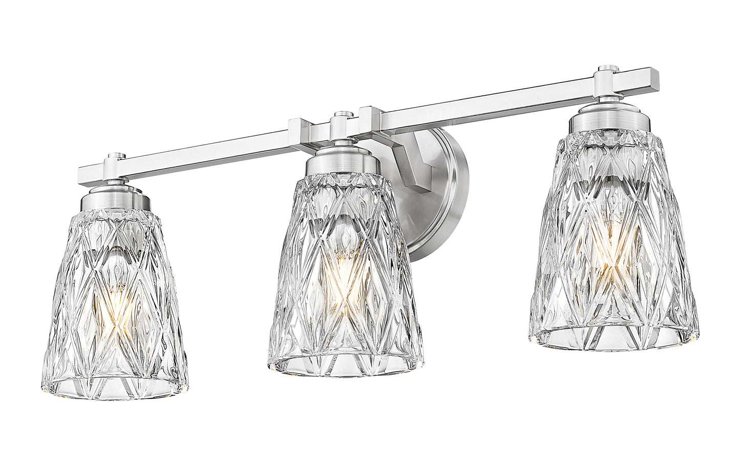 1960-3V-BN - Andree 3 Light 24" Vanity - Brushed Nickel