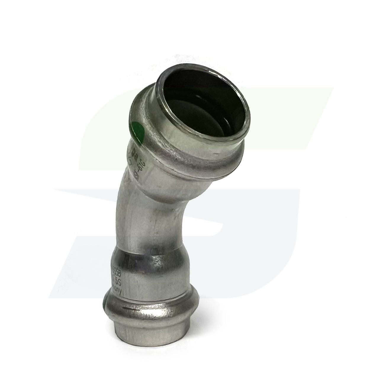 80445 - 1/2" ProPress Stainless Steel 45 Degree Elbow w/ EPDM Seal