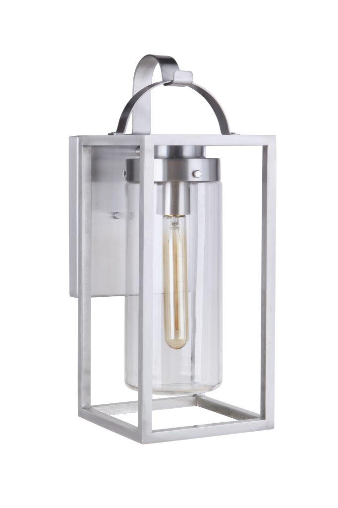ZA4824-SA - Neo 1 Light 20" High Outdoor Wall Lantern - Satin Aluminum
