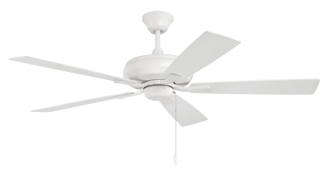 ECF52W5-WWOK - Eos 52" 5 Blade Ceiling Fan with Light Kit - White