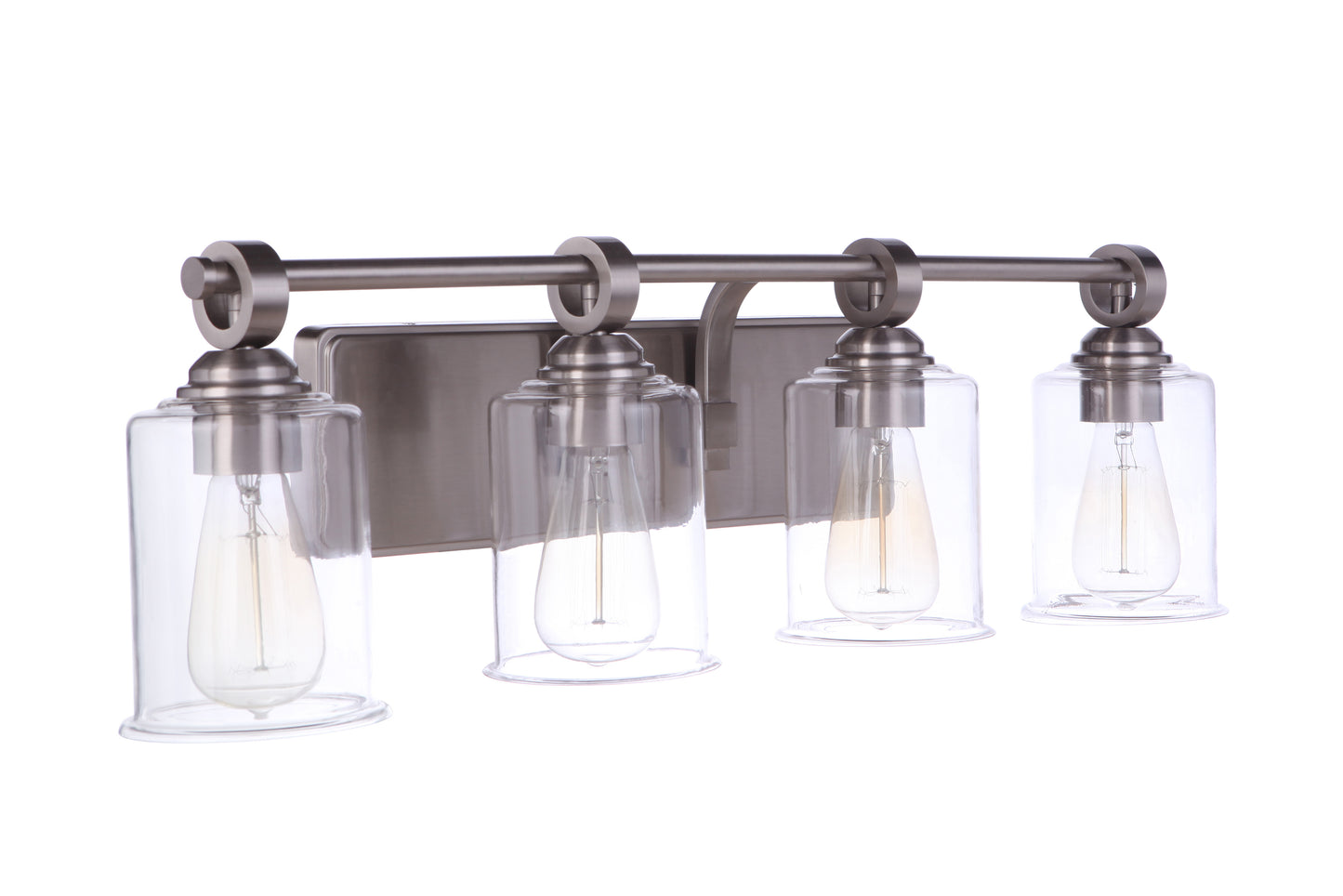 56404-BNK - Romero 4 Light 30" Wide Vanity Light - Brushed Nickel