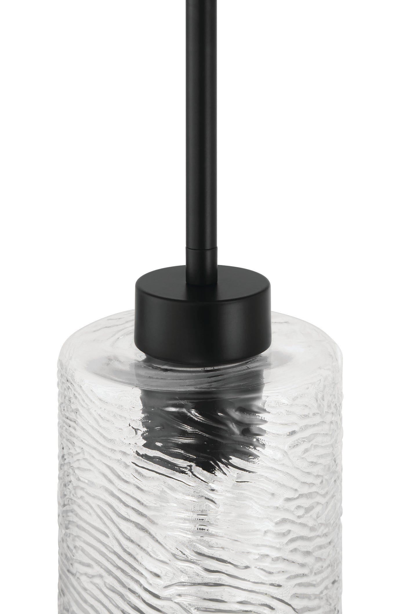 60291-FB - Lyndsey 1 Light 5" Wide Mini Pendant - Flat Black
