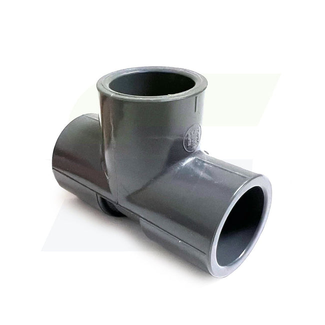 801-010 - PVC Pipe Fitting, Tee, Schedule 80, 1" Socket