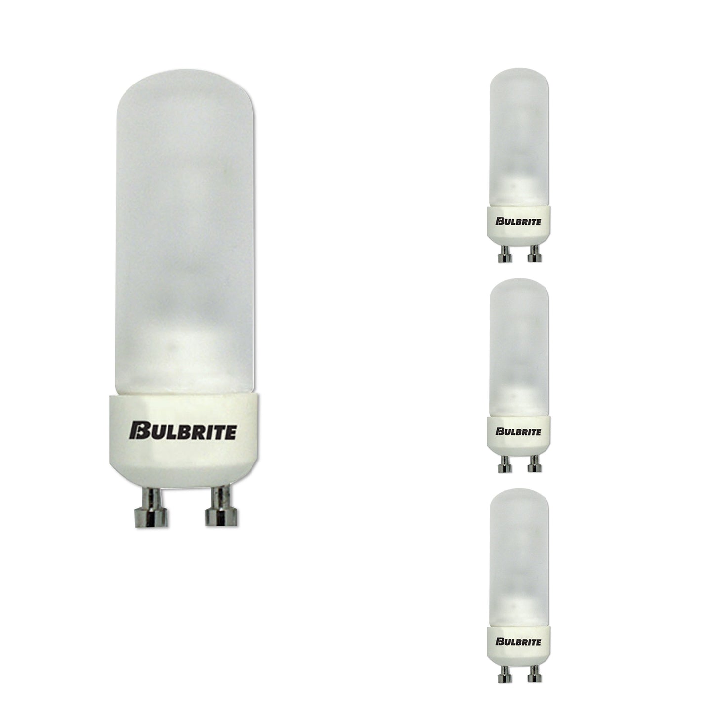 617150 - Dimmable Frost DJD Halogen GU10 Base Light Bulb - 50 Watt - 2900K - 4 Pack