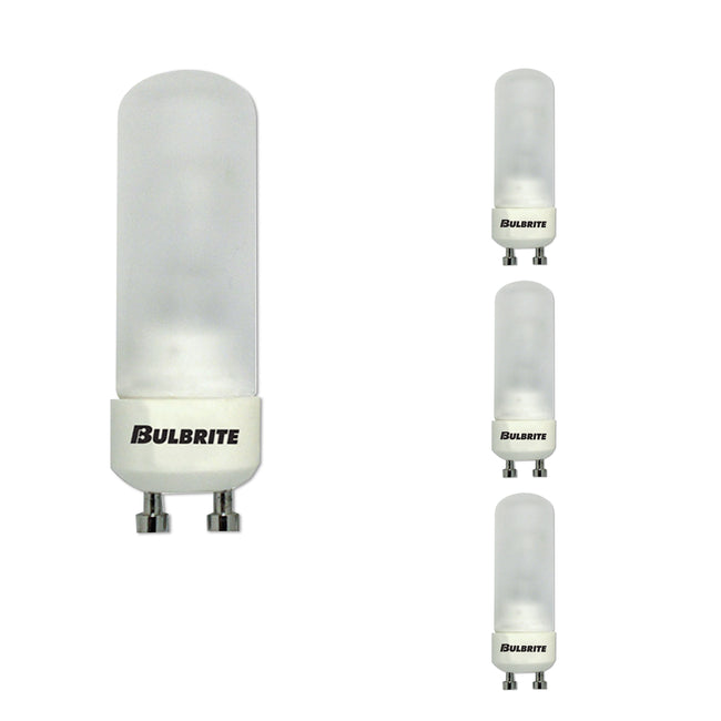 617150 - Dimmable Frost DJD Halogen GU10 Base Light Bulb - 50 Watt - 2900K - 4 Pack