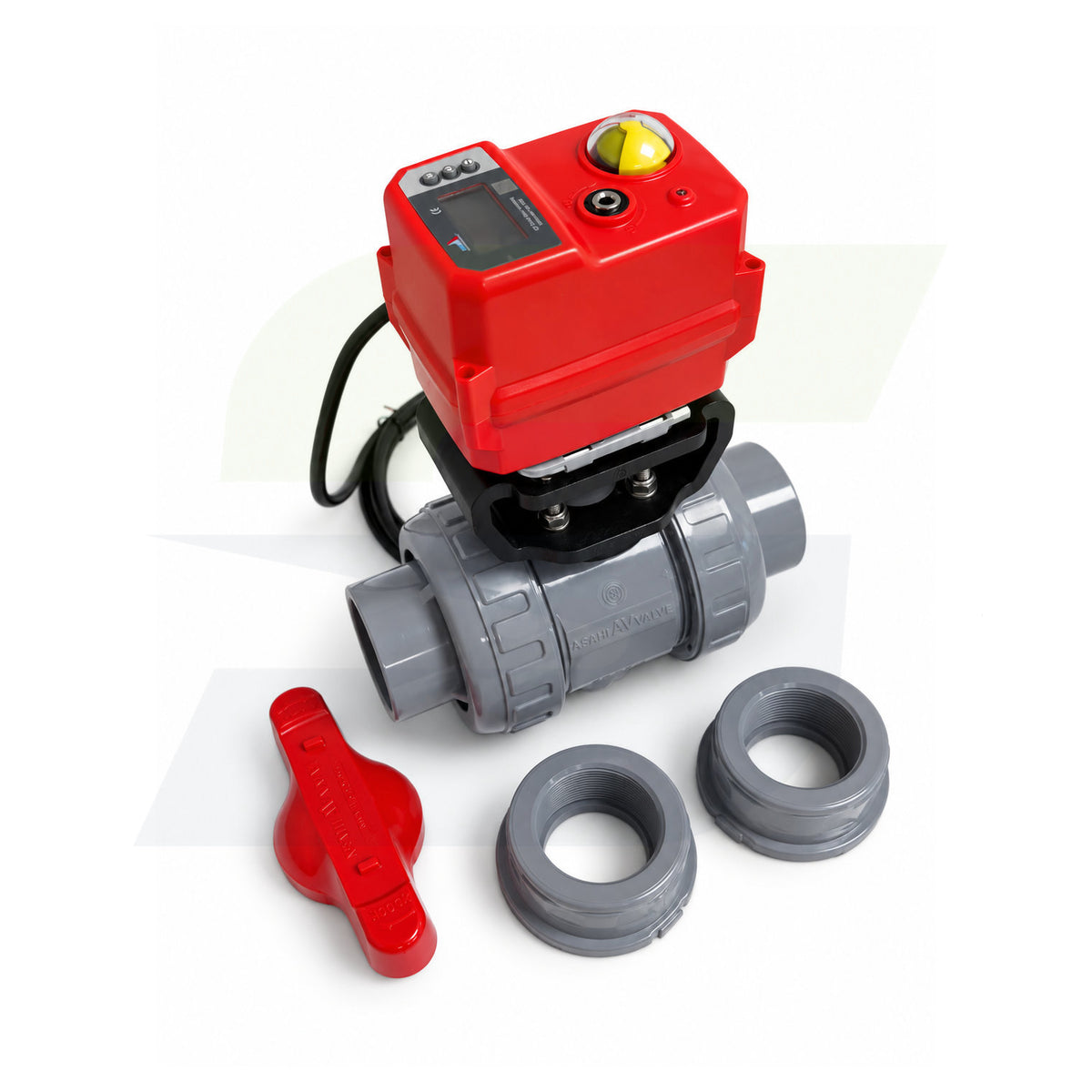 160960015 - 1-1/2" Type 21 CPVC Ball Valve - Smart Fail-Safe Actuated, EPDM