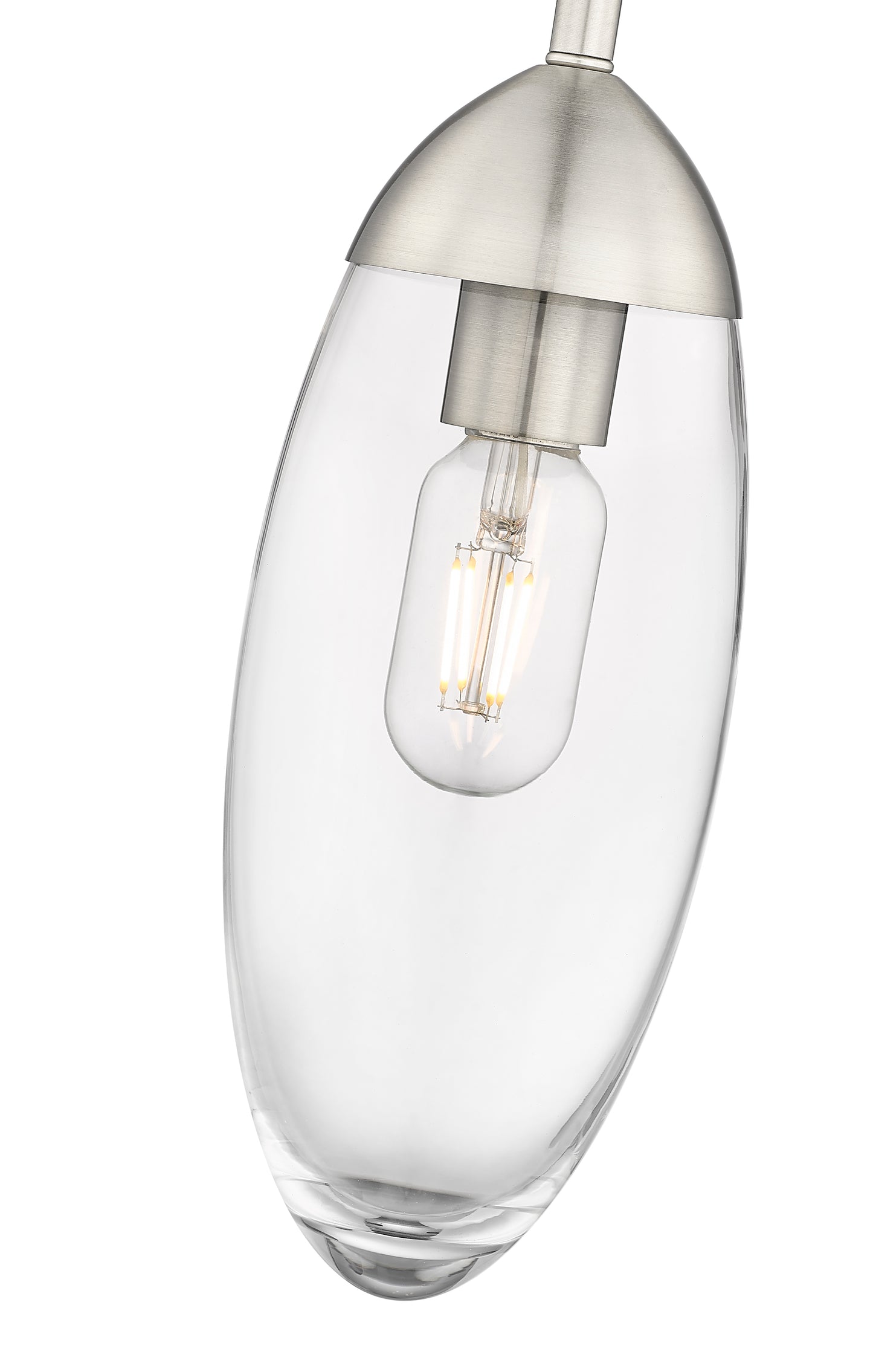 651P-ROD-BN - Arden 1 Light 4" Pendant - Brushed Nickel