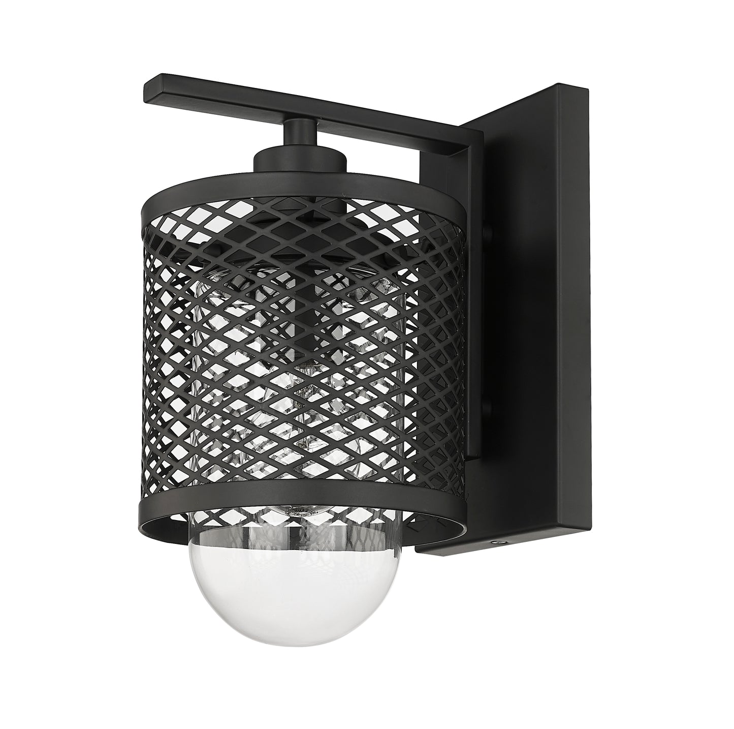 3037-1S-MB - Kipton 1 Light Wall 11" Sconce - Matte Black