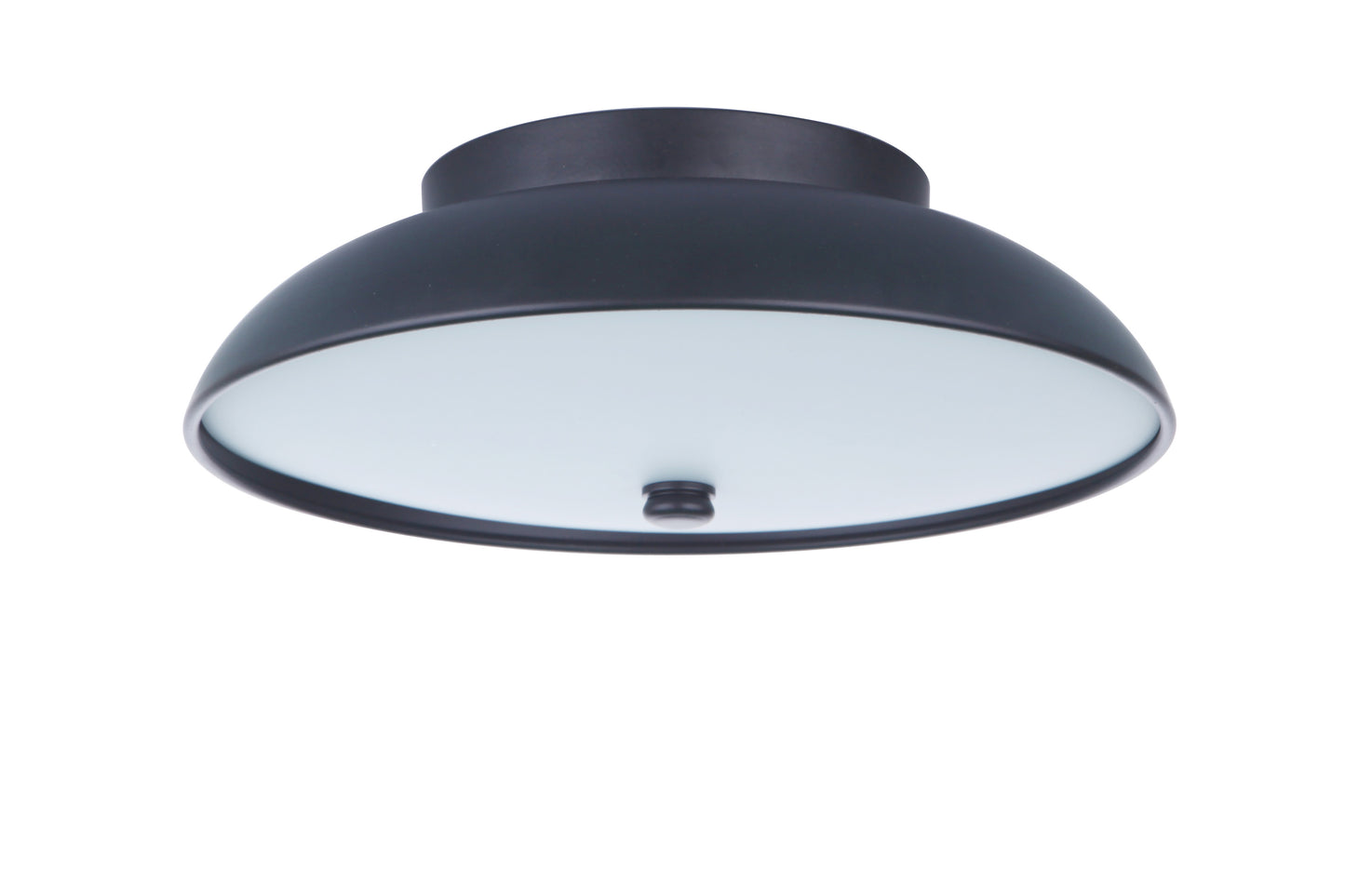 X6811-FB-LED - Soul 1 Light 10.5" Wide Flush Mount - Flat Black
