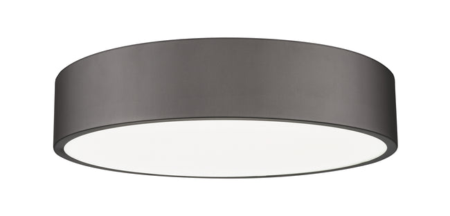 1017F20-BRZ-LED - Coronado 1 Light Flush 20" Mount - Bronze