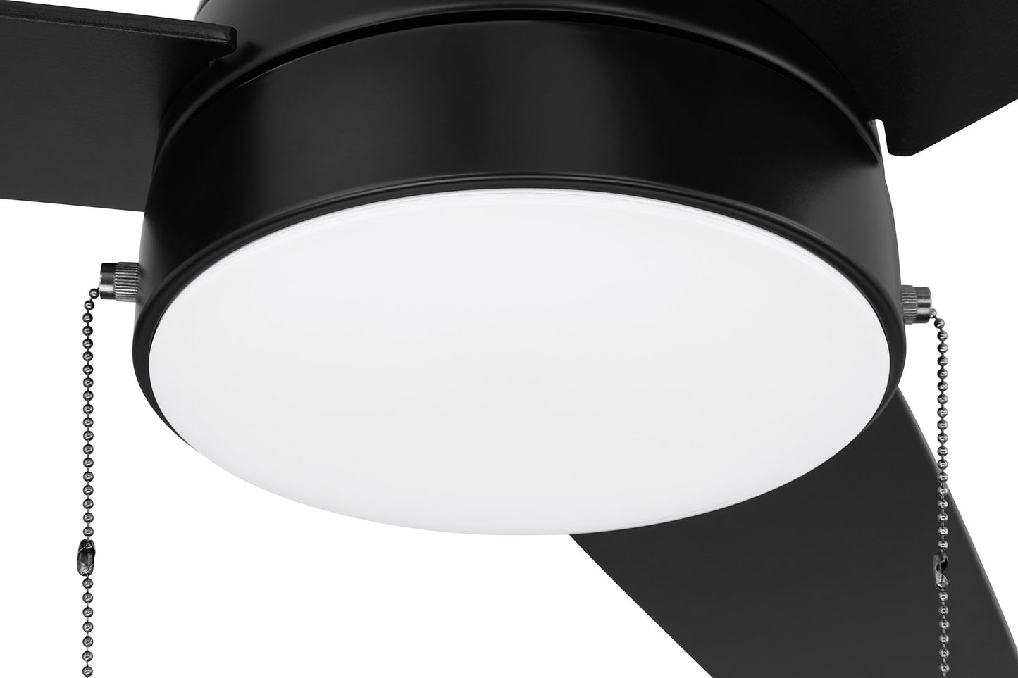 CZY52FB3 - Cozy 52" 3-Blade Ceiling Fan 52" 3 Blade Ceiling Fan with Light Kit - Flat Black
