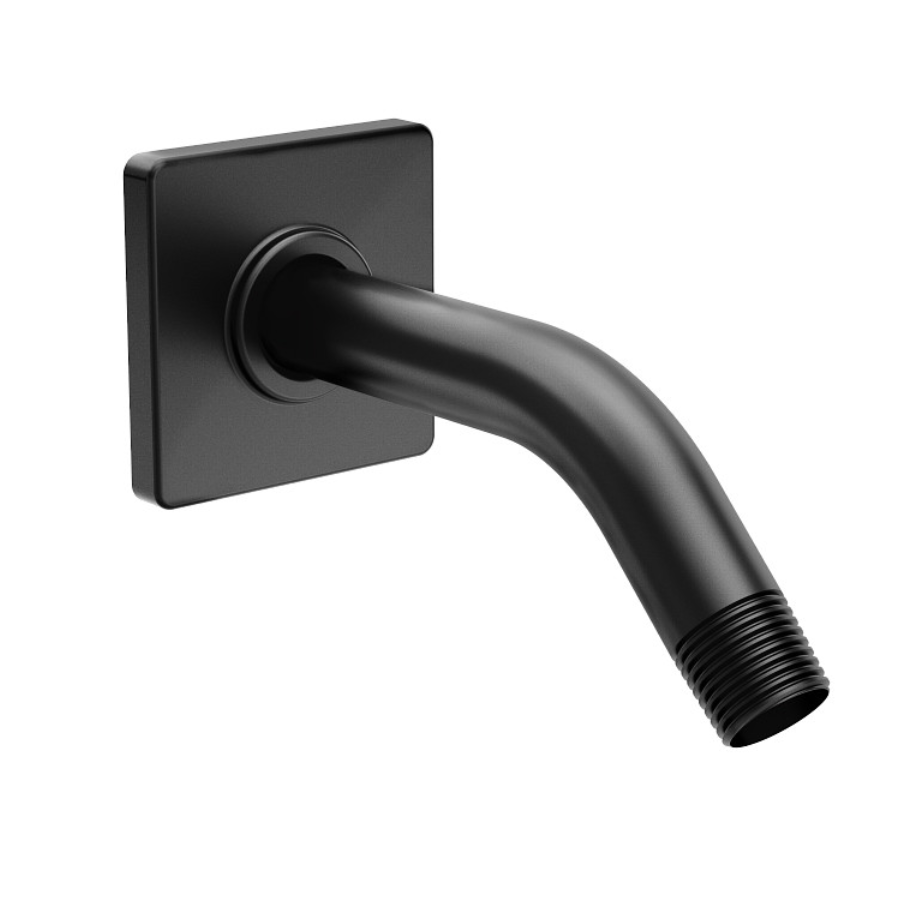 S133BL - 90 Degree Shower Arm - Matte Black