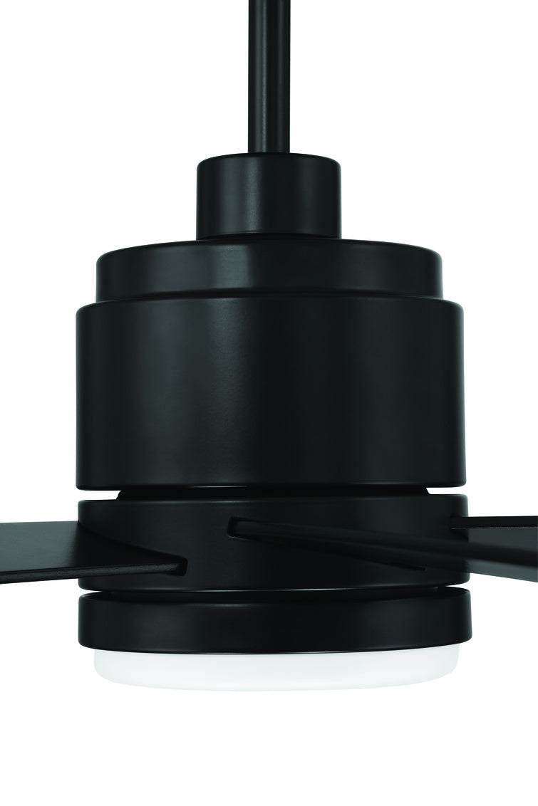 MCY52FB5 - McCoy 52 5 Blade 52" 5 Blade Ceiling Fan with Light Kit - Flat Black