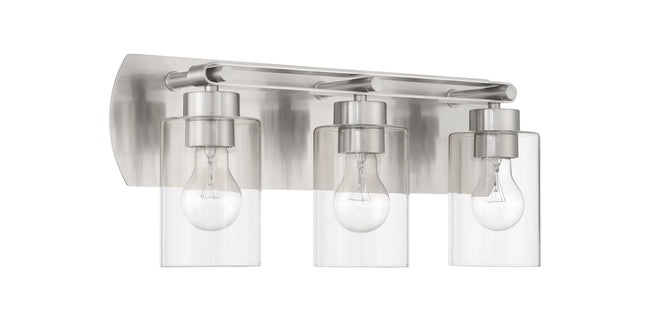 17621BNK3 - Hendrix 3 Light 20" Wide Vanity Light - Brushed Nickel