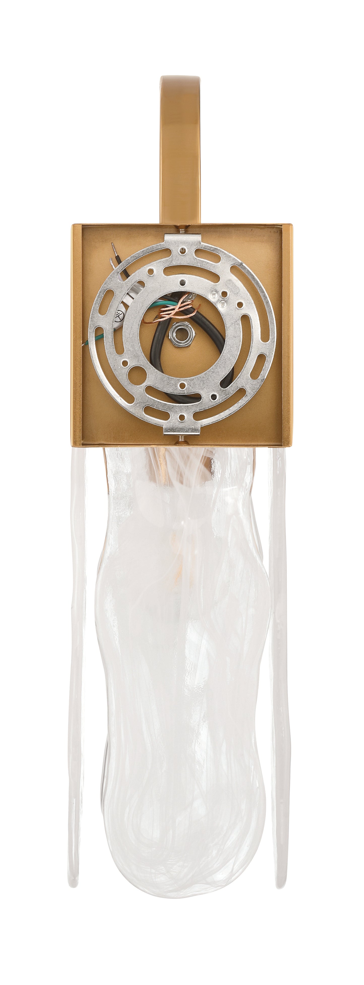 59961-SB - Angela 1 Light 17" High Wall Sconce - Satin Brass