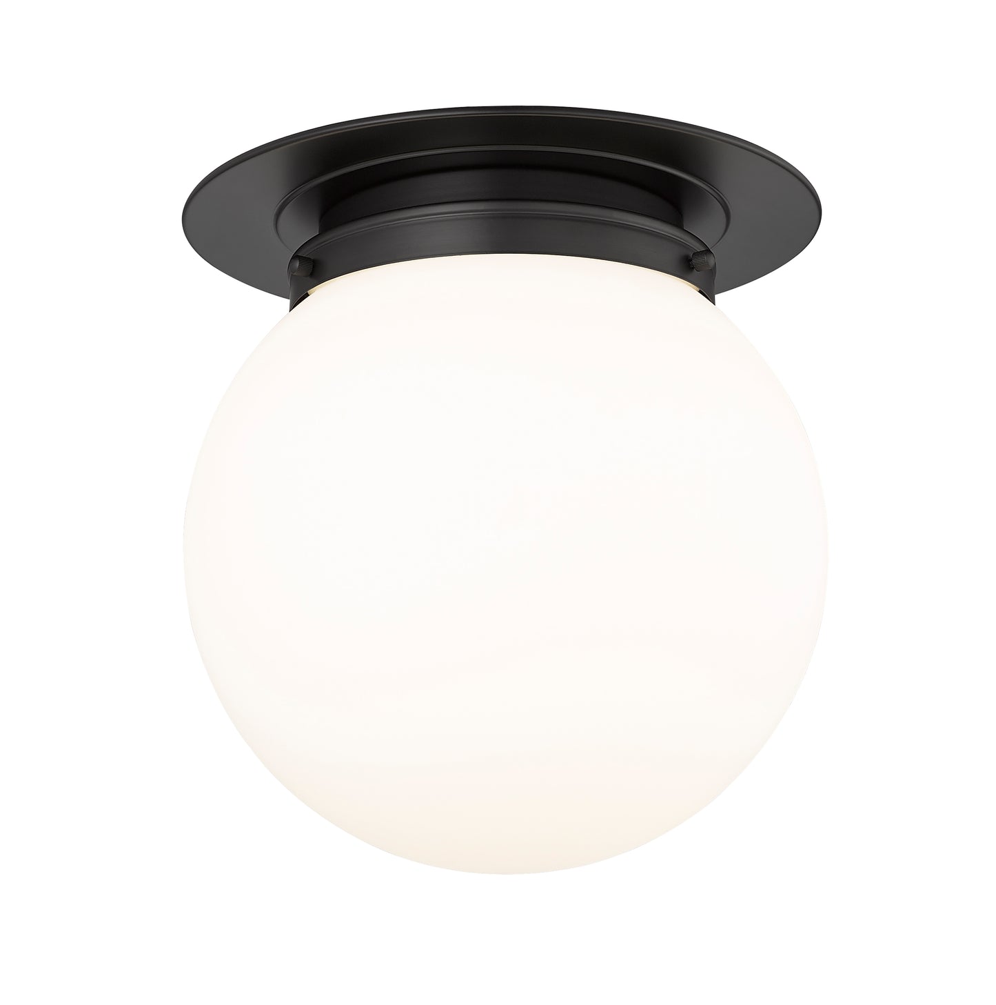 7505F13-MB - Calhoun 1 Light Flush 13" Mount - Matte Black