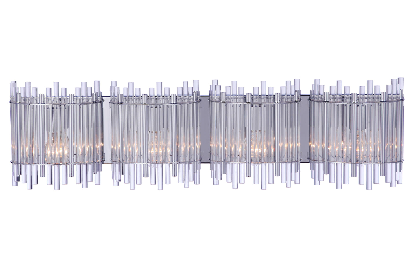 59204-CH - Reveal 4 Light 34" Wide Vanity Light - Chrome