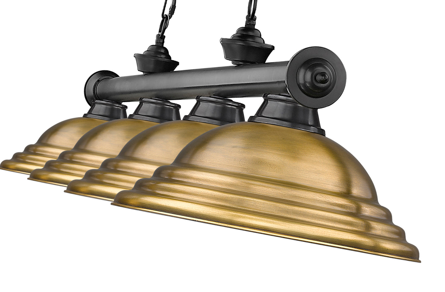 2306-4BP-SRB - Cordon 4 Light 82" Billiard - Bronze Plate