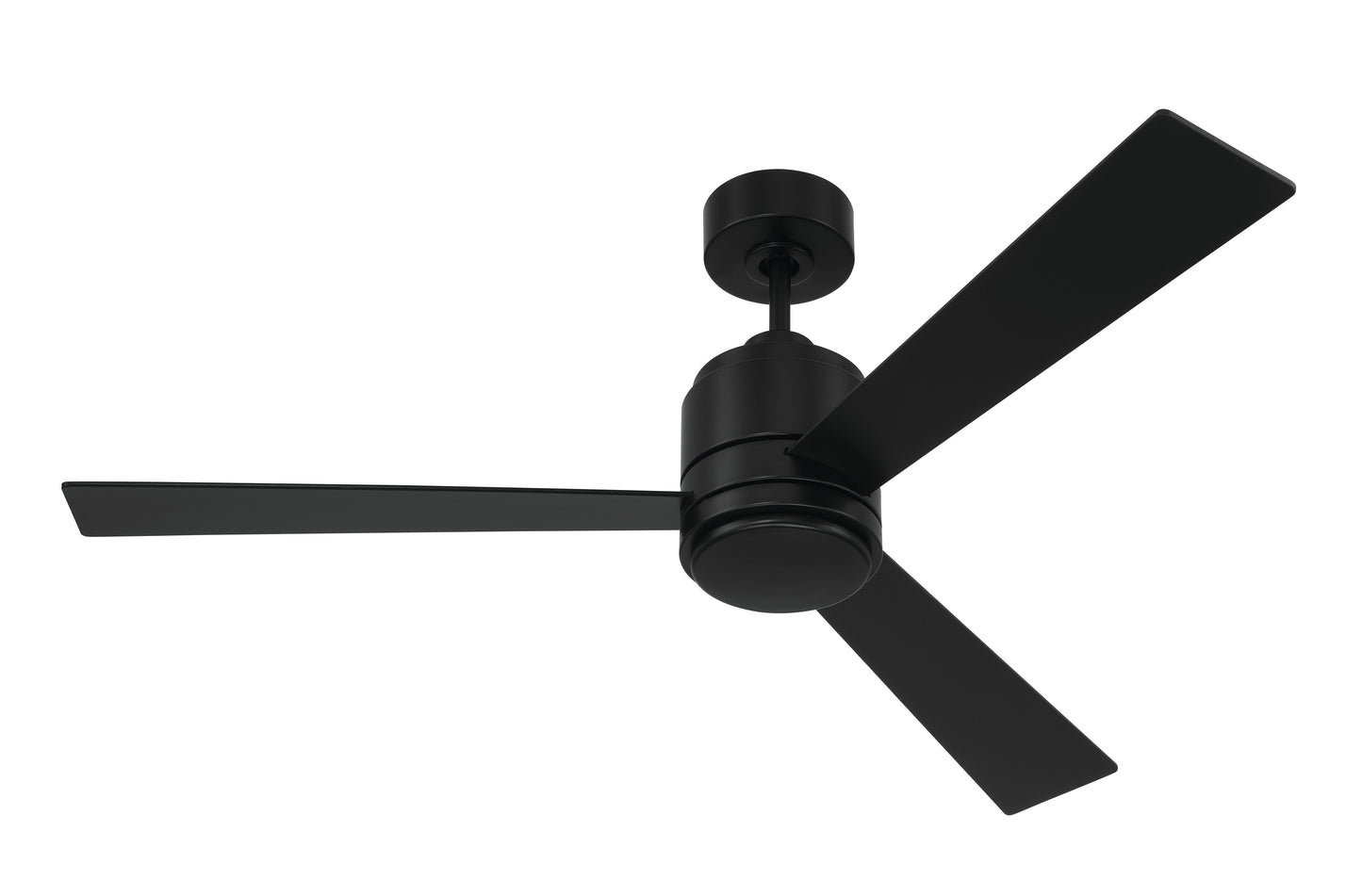 MCY52FB3 - McCoy 3 Blade 52" 3 Blade Ceiling Fan with Light Kit - Flat Black