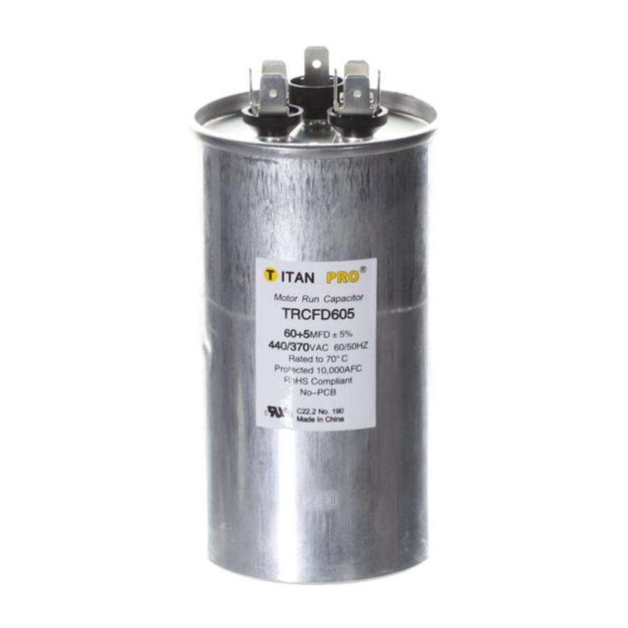 TRCFD605 - TITAN PRO CAPACITOR 60+5 MFD 440/370V ROUND