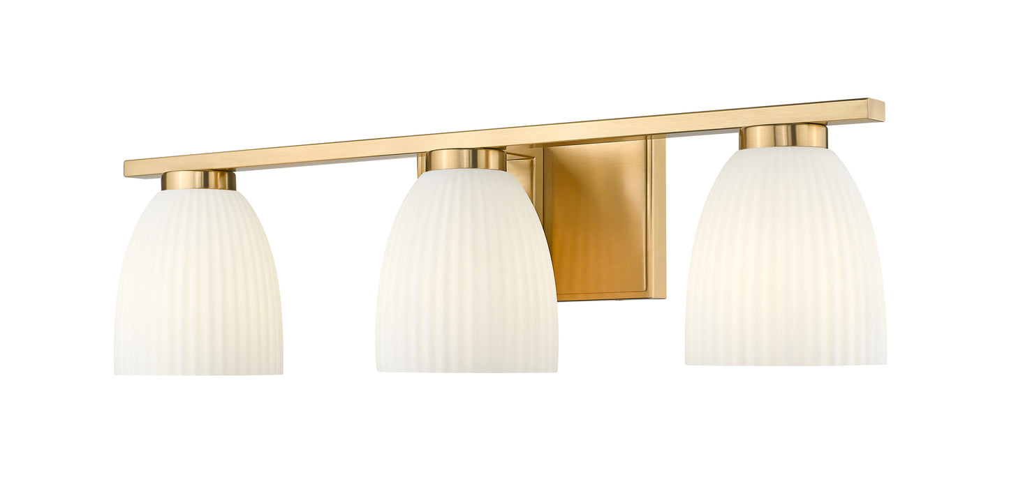 7518-3V-MGLD - Naya 3 Light 24" Vanity - Modern Gold