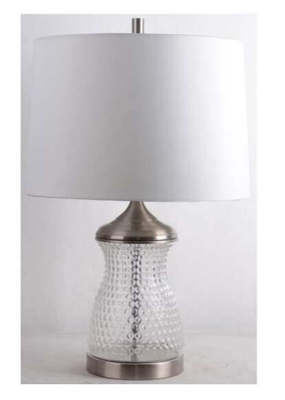 86250 - 1 Light 14" Table Lamp - Satin Brass
