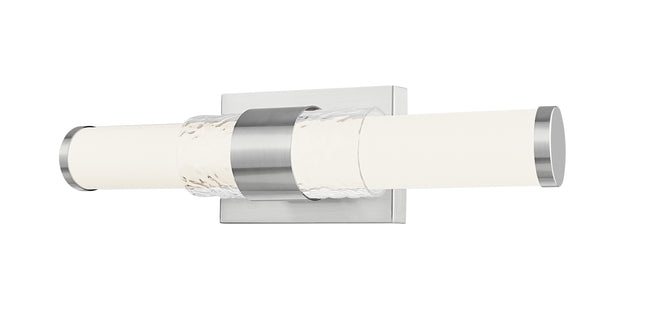 1015-18W-BN-LED - Egon 1 Light 18" Vanity - Brushed Nickel