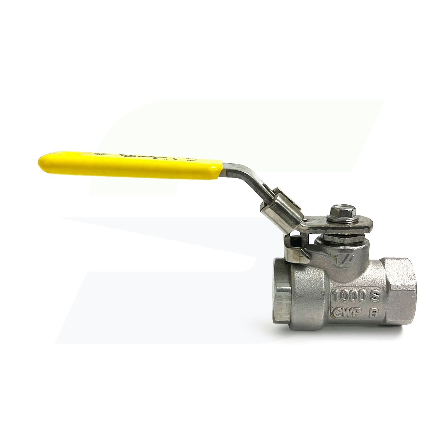 76F10127 - 1/4" Stainless Steel Two-Piece Ball Valve - FNPT x FNPT