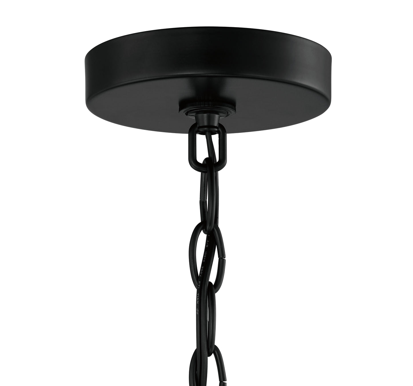 54293-FB - Collins 3 Light 18" Wide Pendant - Flat Black
