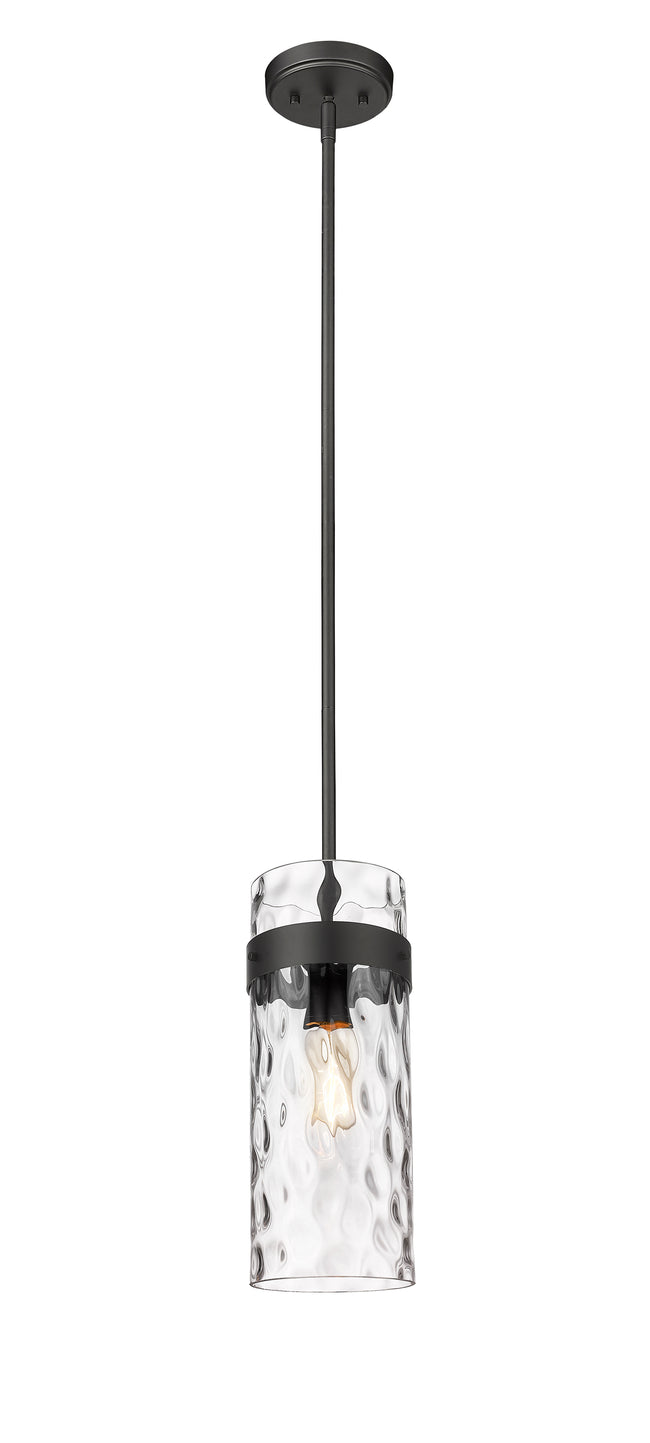 3035P6-MB - Fontaine 1 Light 6" Pendant - Matte Black