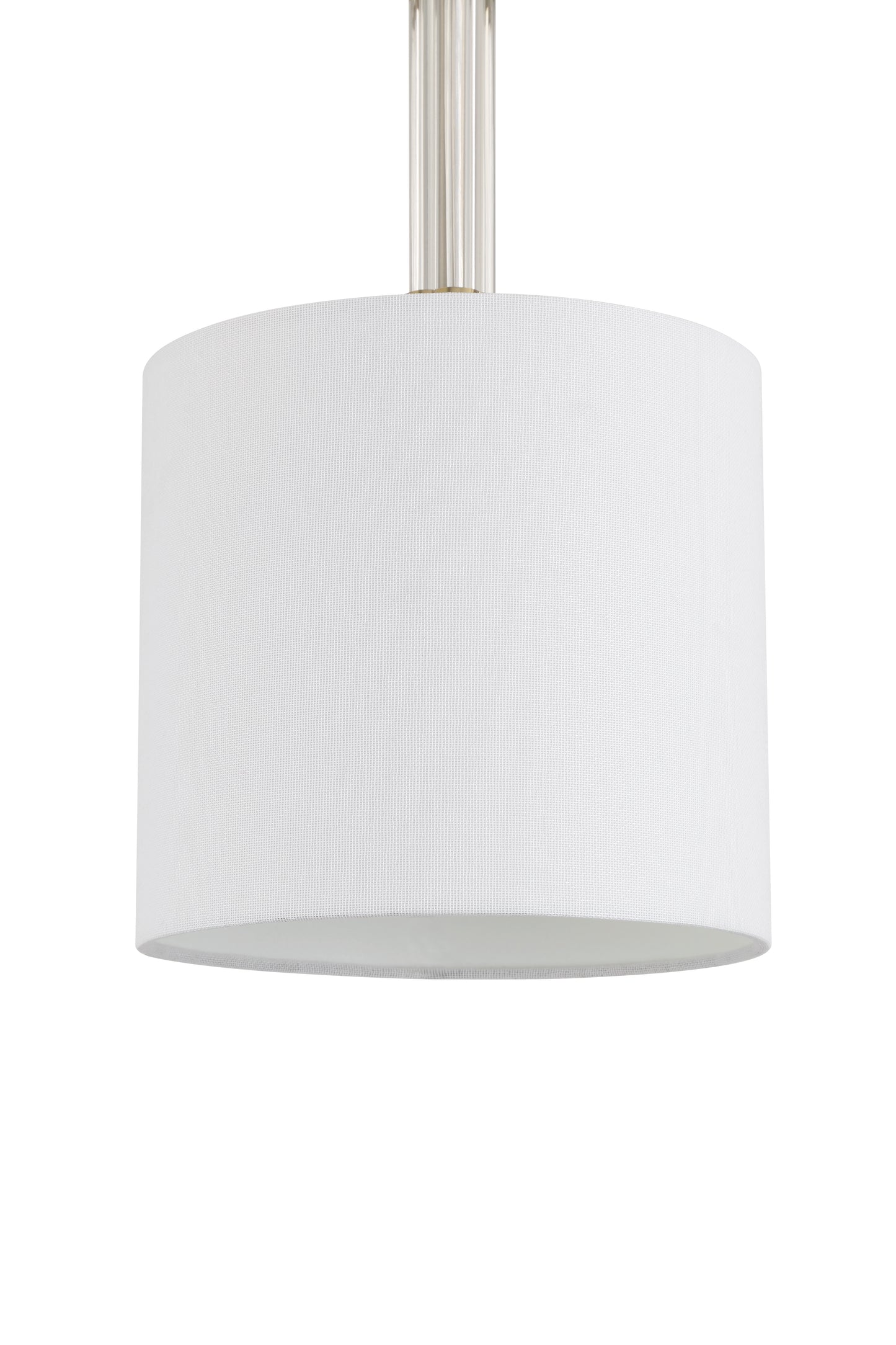 58291-SB - Fortuna 1 Light 8" Wide Mini Pendant - Satin Brass