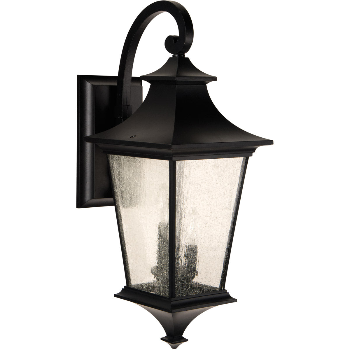 Z1374-MN - Argent 3 Light 26" High Outdoor Wall Lantern - Midnight