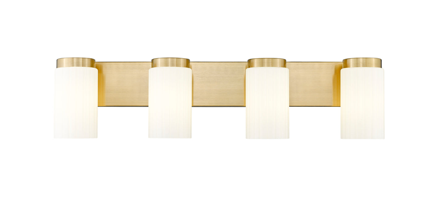 746-4V-LG - Burk 4 Light 30" Vanity - Luxe Gold