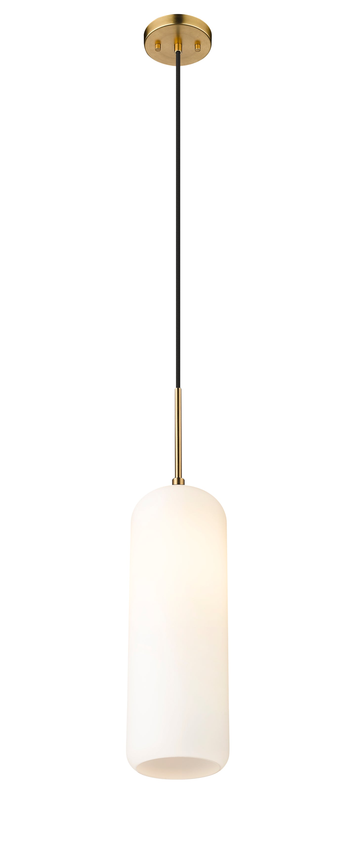 732P22-HBR - Monty 1 Light 5" Pendant - Heritage Brass
