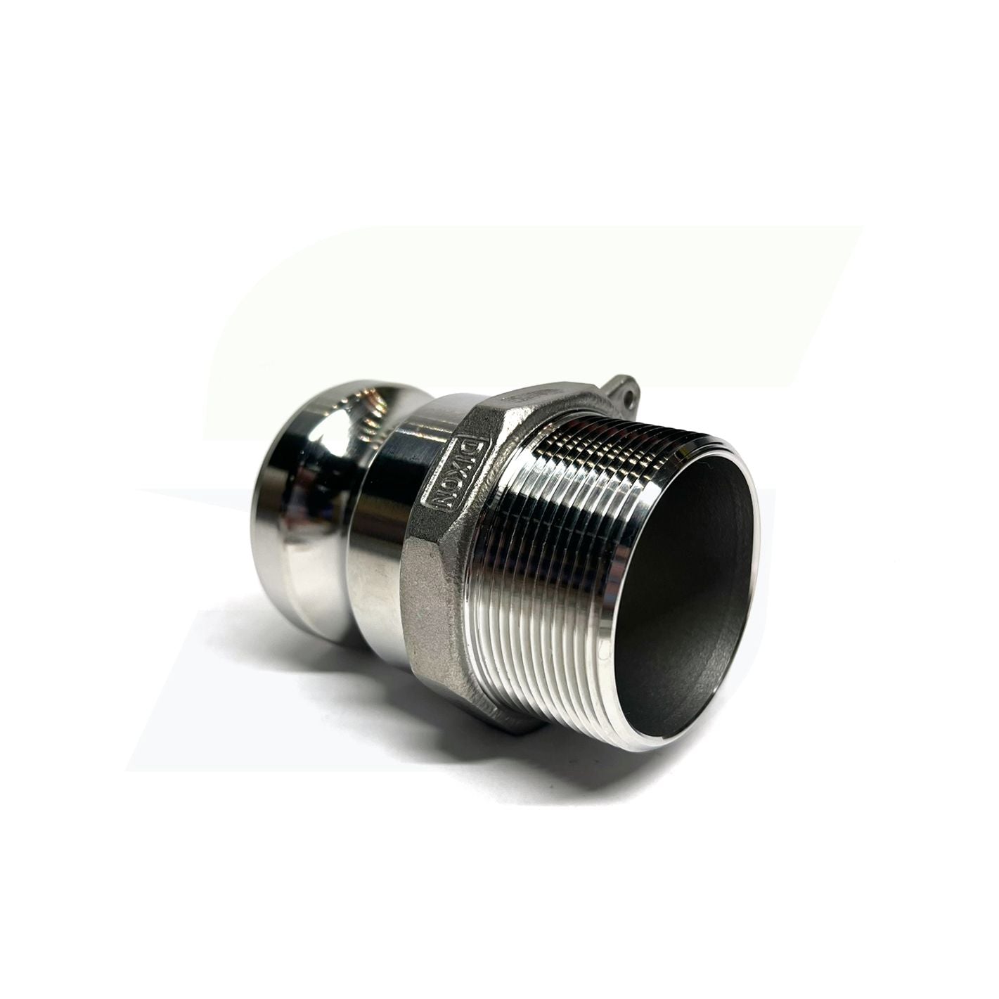 G200-F-SS - 2" Stainless Steel Cam & Groove Global Type F Adapter x Male NPT