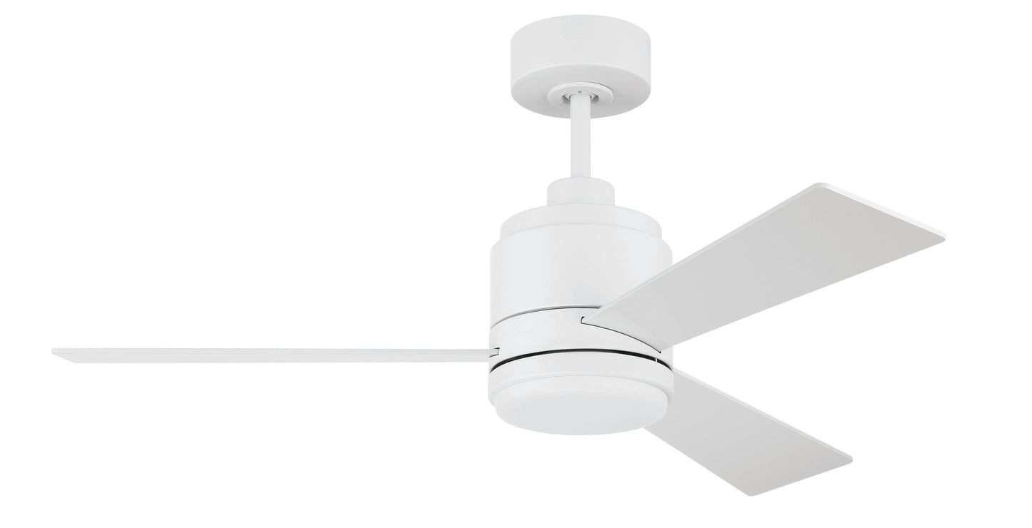 MCY42W3 - McCoy 42 3 Blade 42" 3 Blade Ceiling Fan with Light Kit - White