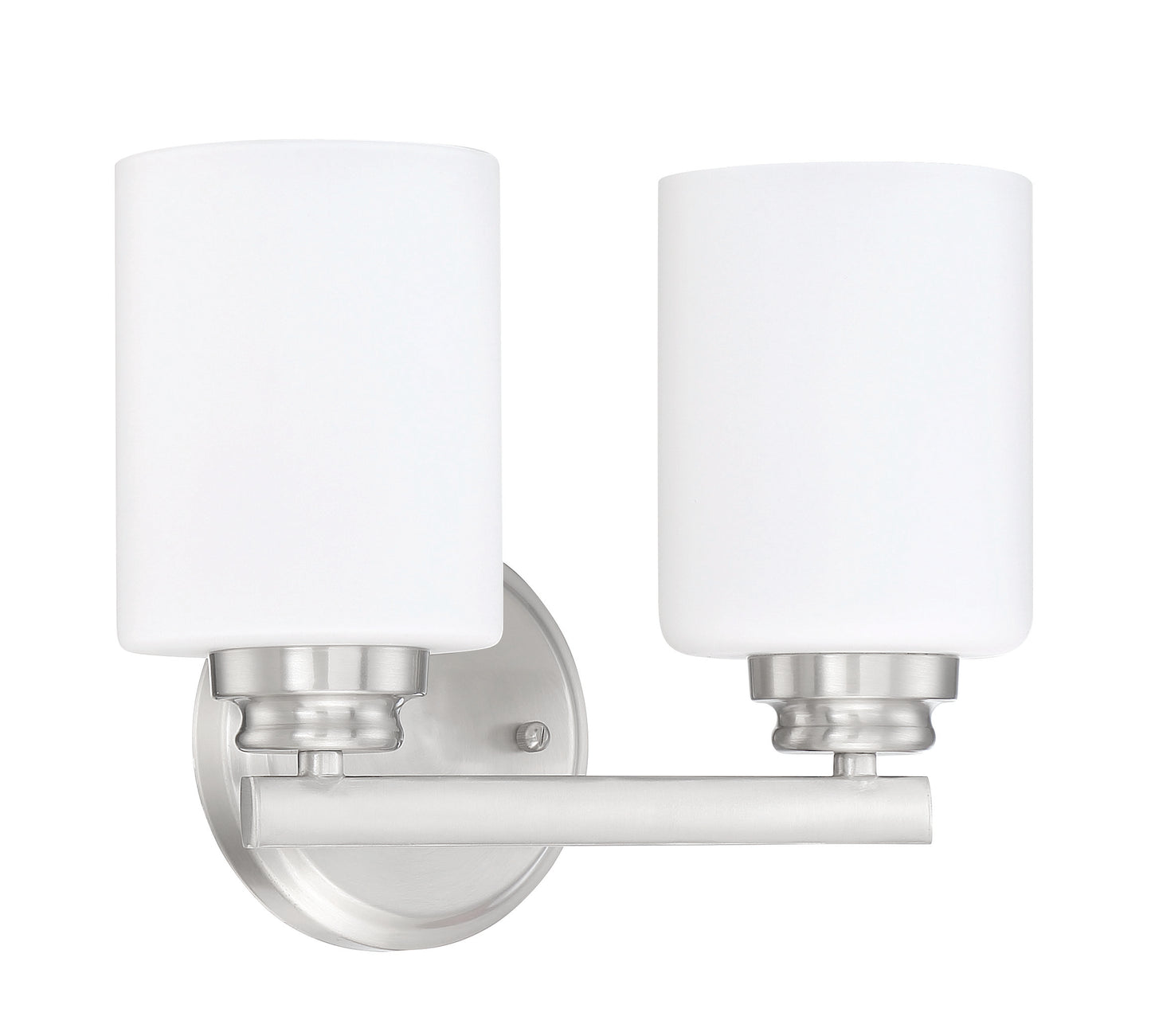 50502-BNK-WG - Bolden 2 Light 11" Wide Vanity Light - Brushed Nickel