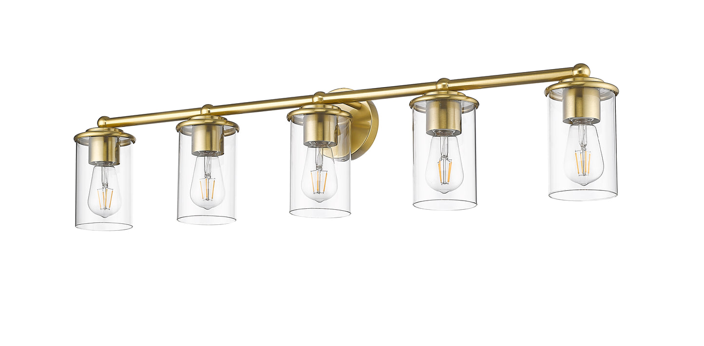 742-5V-LG - Thayer 5 Light 39" Vanity - Luxe Gold