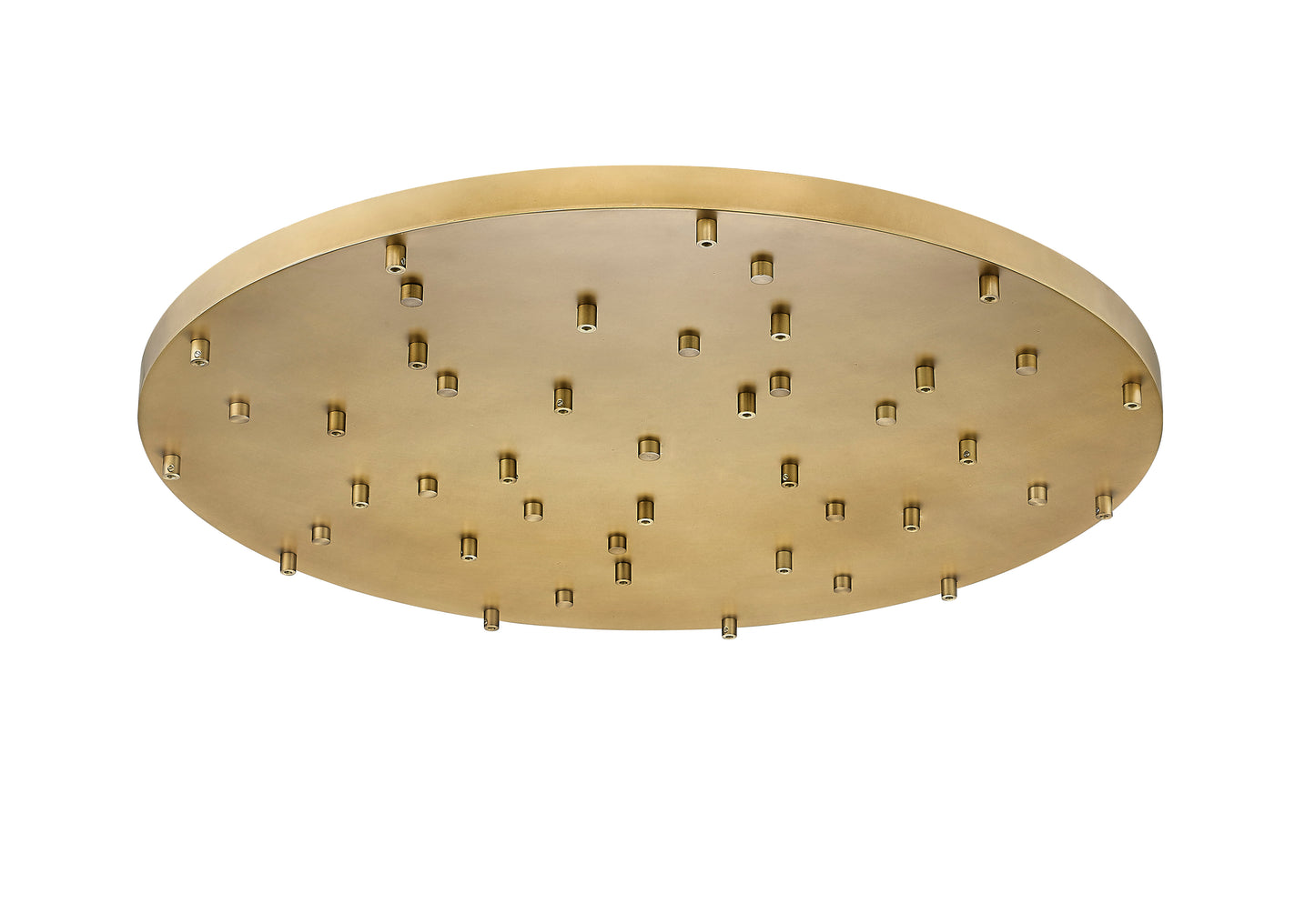CP3627R-MGLD - Multi Point Canopy 27 Light Ceiling 36" Plate - Modern Gold