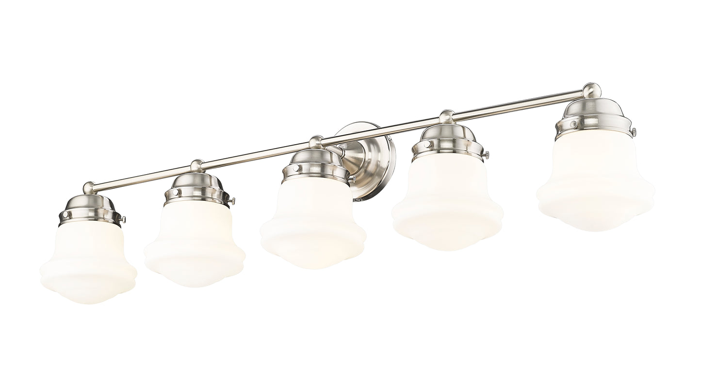 735-5V-BN - Vaughn 5 Light 41" Vanity - Brushed Nickel